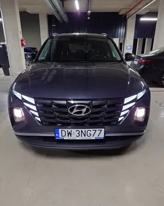 hyundai tucson wrocław Hyundai Tucson cena 105000 przebieg: 87380, rok produkcji 2021 z Wrocław